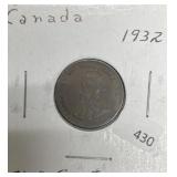 1932 CANADA 1 CENT