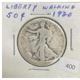 1920 WALKING LIBERTY HALF DOLLAR
