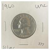 1960 WASHINGTON QUARTER