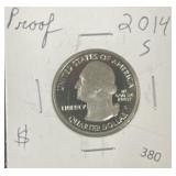 2014-S PROOF QUARTER