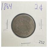 1864 TWO CENT