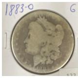 1883-O MORGAN DOLLAR