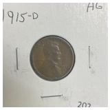1915-D LINCOLN CENT