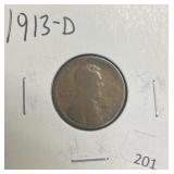 1913-D LINCOLN CENT