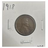1918 LINCOLN CENT
