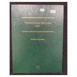 BOOK OF PRESIDENTIAL DOLLARS UNCIRCULATED