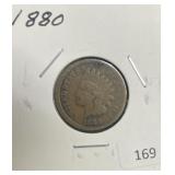 1880 INDIAN CENT