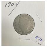 1904 LIBERTY V NICKEL
