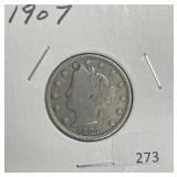 1907 LIBERTY V NICKEL