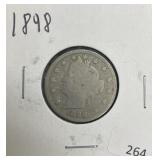 1898 LIBERTY V NICKEL