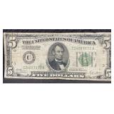 1928-B $5 FEFERAL RESERVE NOTE