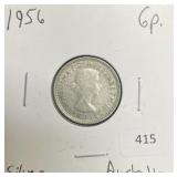 1956 CANADA SILVER DIME
