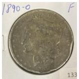 1890-O MORGAN DOLLAR