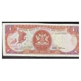 TRINIDAD AND TOBAGO 1 DOLLAR NOTE