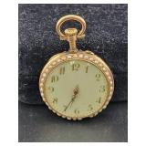 14K GOLD LADY