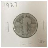 1927 STANDING LIBERTY QUARTER