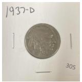 1937-D BUFFALO NICKEL