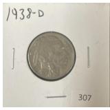 1938-D BUFFALO NICKEL