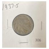 1937-S BUFFALO NICKEL
