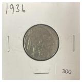 1936 BUFFALO NICKEL
