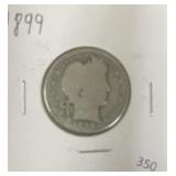 1899 BARBER QUARTER