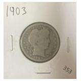 1903 BARBER QUARTER