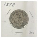 1898 BARBER QUARTER
