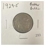 1929-S BUFFALO NICKEL