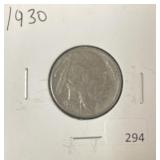 1930 BUFFALO NICKEL