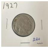 1927 BUFFALO NICKEL