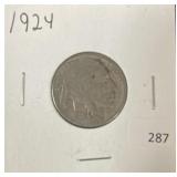 1924 BUFFALO NICKEL