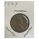 1924 LINCOLN CENT