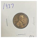 1937 LINCOLN CENT