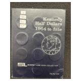 BOOK OF KENNEDY HALF DOLLARS (1964 TO 1979)