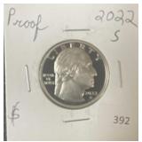 2022-S PROOF QUARTER
