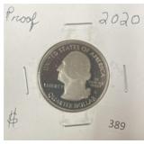 2020-S PROOF QUARTER