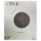 1908 INDIAN CENT