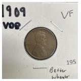 1909-VDB LINCOLN CENT