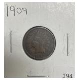 1909 INDIAN CENT