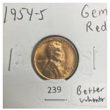 1954-S LINCOLN CENT