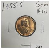 1955-S LINCOLN CENT