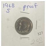 1968-S PROOF ROOSEVELT DIME