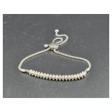STERLING SILVER SLIDE BRACELET