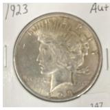 1923 PEACE DOLLAR