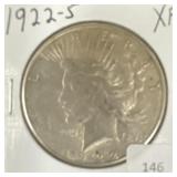 1922-S PEACE DOLLAR