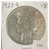 1923-D PEACE DOLLAR
