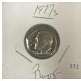 1977-S PROOF ROOSEVELT DIME