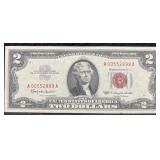 SERIES 1963 RED SEAL $2 (NICE CONDITION)
