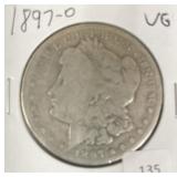 1897-O MORGAN DOLLAR