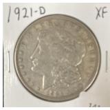 1921-D MORGAN DOLLAR